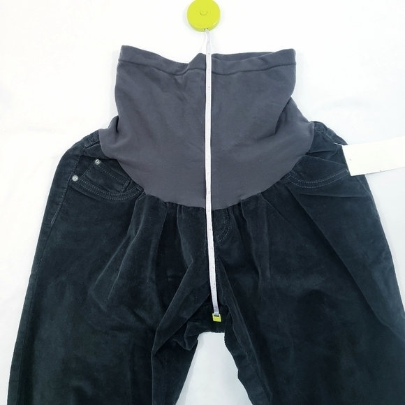 NWT Two Hearts Maternity Corduroy Bootcut Pants Dark Grey XL - Picture 5 of 10